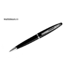 Carene Black Lacquer Chrome Trim Ballpoint Pen