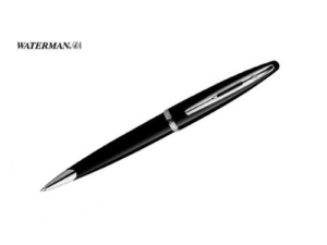 Carene Black Lacquer Chrome Trim Ballpoint Pen