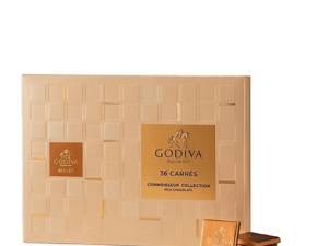 Godiva Milk Chocolate Carres 36 pieces