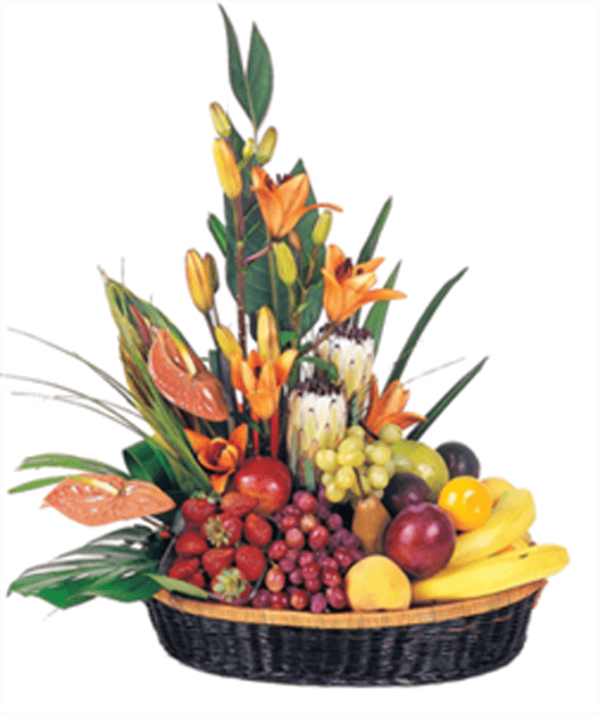 Cheerful Fruits and Flowers