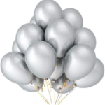 Chrome Silver Party Balloons