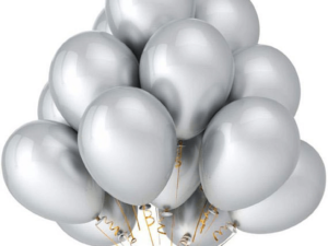 Chrome Silver Party Balloons