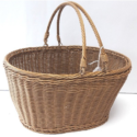 Plastic Coated Wire Woven Picnic Basket 03      x 4 pieces