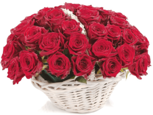 Basket of Roses (50)