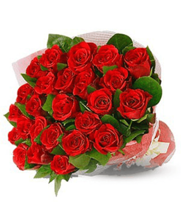 30 Upper Class Red Roses