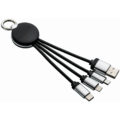 Light Up Round Key Cable With Logo