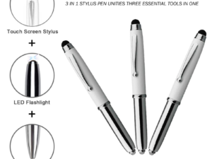 Led Pen with Stylus