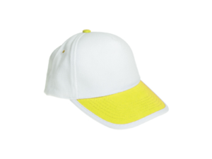 Cotton Caps White and Yellow