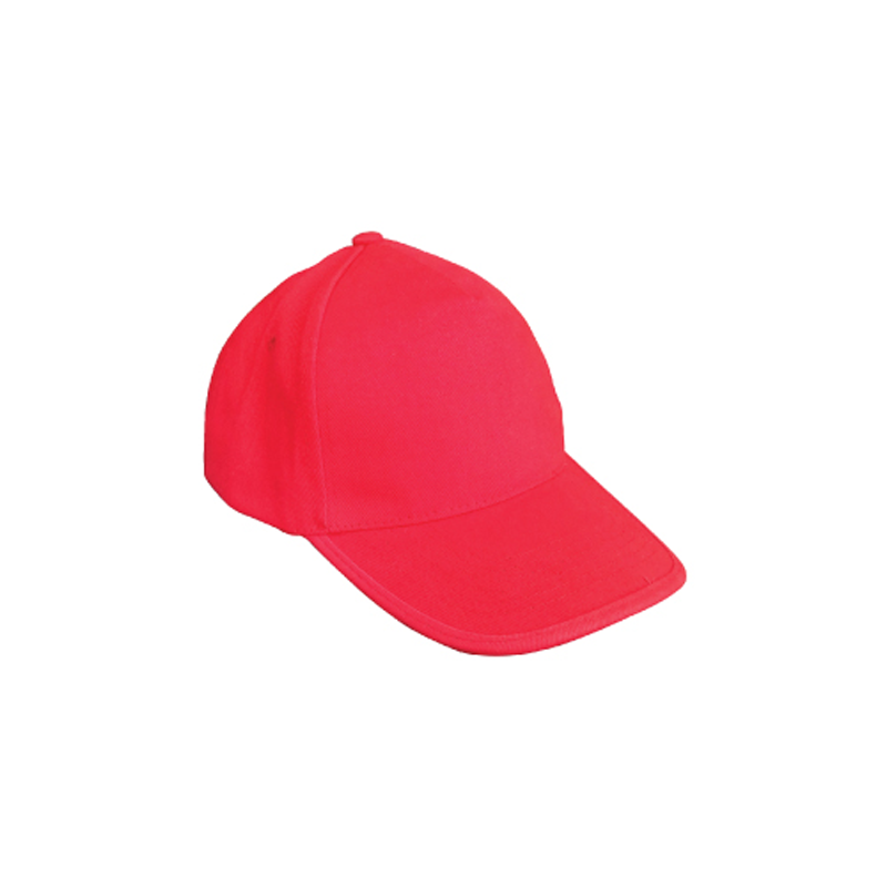 Cotton Caps Red Color
