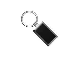 Metal Keychains Black