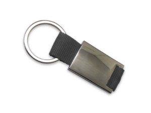 Promotional Metal Keychains Black