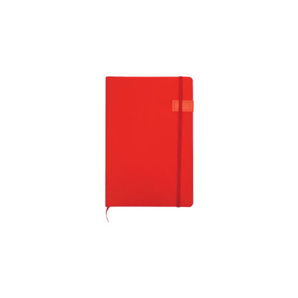 Notebook with USB Flash Chip Red Color