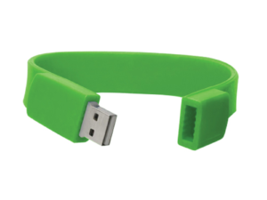 Wristbands USB Flash Drives Green