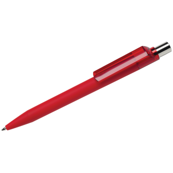 Maxema Rubberised Italian Pen- Red