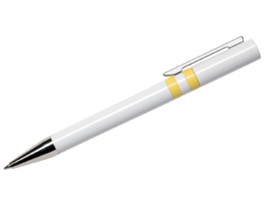 Maxema Ethic Pen - White and Yellow