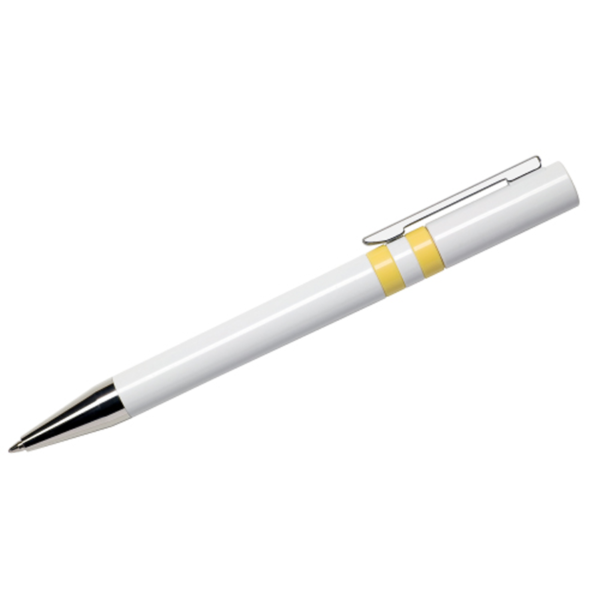 Maxema Ethic Pen - White and Yellow