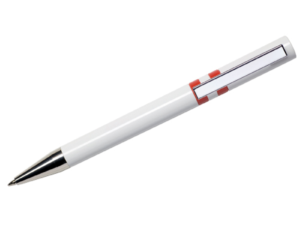 Maxema Ethic Pen - White and Red