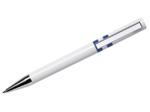 Maxema Ethic Pen - White and Navy Blue