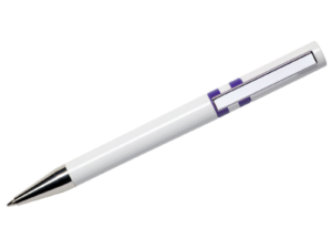 Maxema Ethic Pen - White and Purple