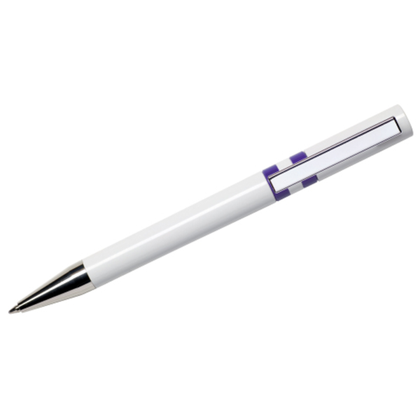 Maxema Ethic Pen - White and Purple