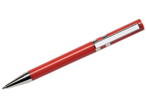 Maxema Ethic Pen - Red with Chrome Clip