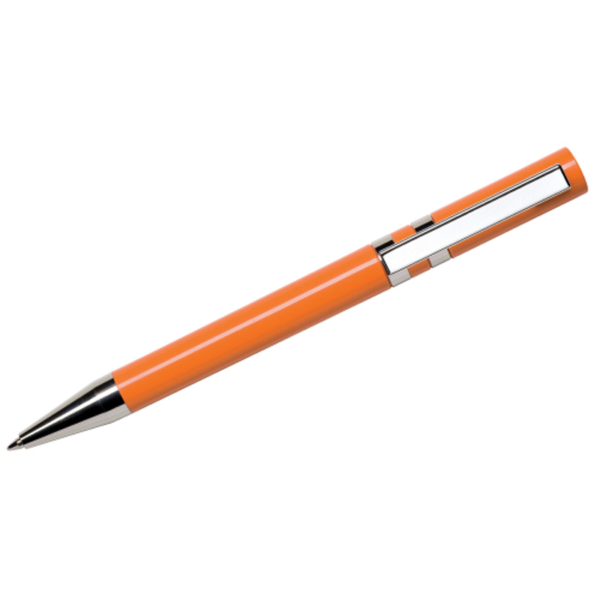 Maxema Ethic Pen - Orange with Chrome Clip