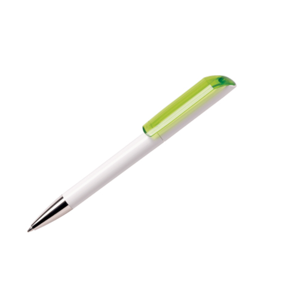 Personalised Pens Maxema Flow Transparent Lemon Green