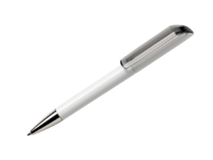 Personalised Pens Maxema Flow Transparent Silver