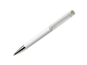 Promotional Gifts Pen Maxema Flow Transparent White