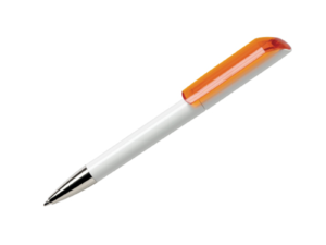 Promotional Gifts Pen Maxema Flow Transparent Orange