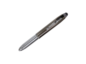 3 in 1 Pen, Touch and Flash Brown Color