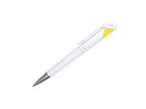 Branded Plastic Pens - Yellow