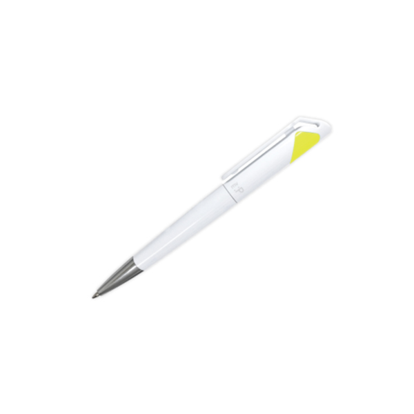 Branded Plastic Pens – Yellow