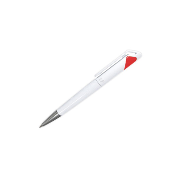 Branded Plastic Pens - Red