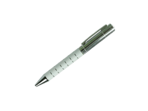 Amabel Luxurious Metal Pen - White