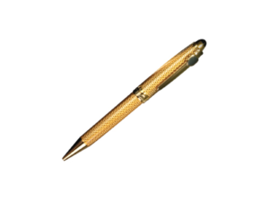 Metal Ball Pens Raphael Brand Gold color with Box