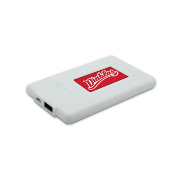Power Banks Plus Battery Charger - White Color