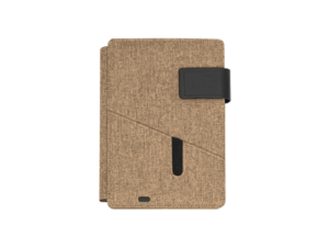 Powerbank Tablet Portfolio Brown Color