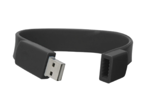 Wristbands USB Flash Drives Black