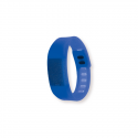 Wristband with Digital Watch Blue