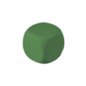 Antistress cube – Green Color