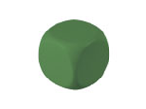 Antistress cube - Green Color