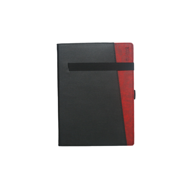 B5 Notebook, Hard Bound Double Colour Black and Red Color, 192 Pages