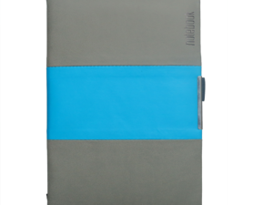 A5 Notebook, Professional Notebook Double Colour -Grey and Sky Blue Color, 192 Pages