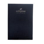 A5 Notebook, Professional Notebook with Dark Blue Textured , 160 Pages