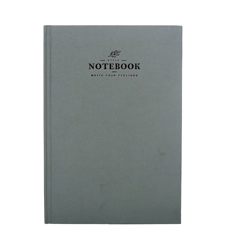 A5 Notebook, Professional Notebook with Black Textured, 160 Pages