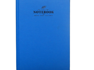 A5 Notebook, Professional Notebook with Sky Blue Textured , 160 Pages