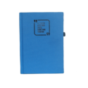 A6 Notebook, Hard Bound Textured Sky Blue, 160 Pages