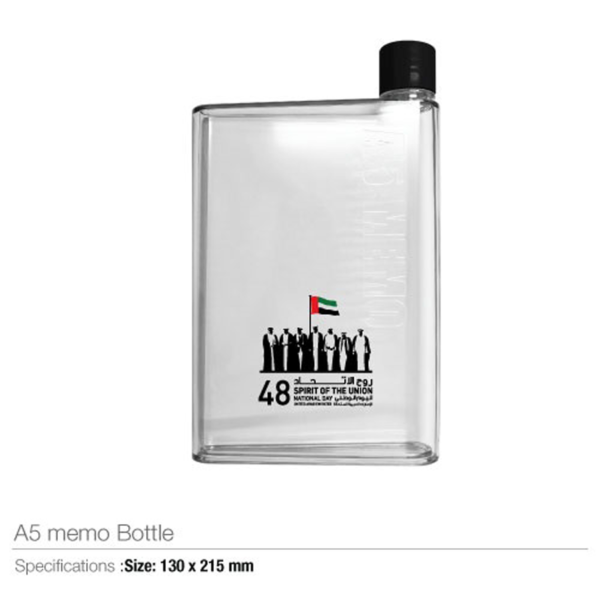 National Day A5 Memo Water Bottles