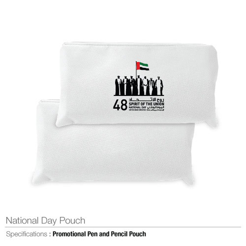 National Day Logo Pencil Pouch